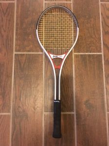 PENN X60 ALUMINUM TENNIS RACQUET 4 1/4 L LEATHER GRIP