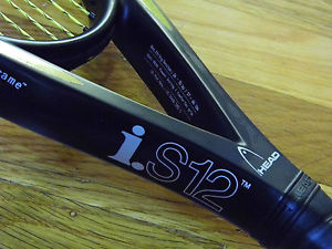 MINT Head Intelligence i.S12 Oversize Racquet 4 1/8 iS12 S12 Racket L1 EXCELLENT