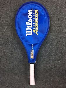 Wilson Graphite Aggressor 95 High Beam Series Tennis Racket Racquet Cover 4 3/8