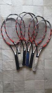 Head Microgel Radical Team Midplus tennis racquet Pack of 6