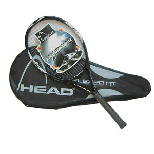 new Head Carbon Fiber Tennis Racket Racquets Equipped with Bag Tennis Size 41/4