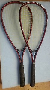 Pair Speedminton Aluminum Racquet Set