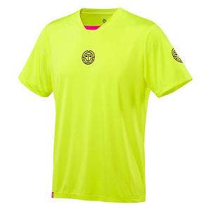 Bidi Badu Hombre Camiseta de tenis camiseta ELI rosa amarilla