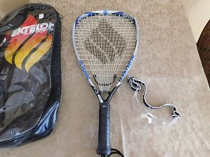 Ektelon Revenge F3 Raquetball Racket with Case & Googles XS Grip
