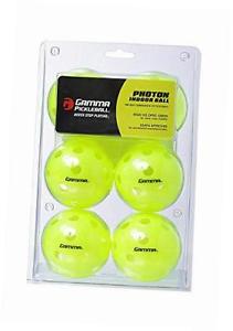 Photon Indoor Pickle Balls Optic Green 6-Pack Free Shipping