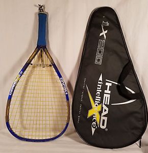 Head Intelligence Intellifiber Racquetball Racquet ix 200 with Cover