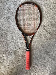 Orange/Black Prince Tennis Racquet TOUR 100 16x18, Power 825