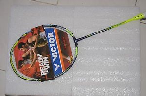 New Victor Jetspeed S 12 with Free String + Grip + Cover , High End Badminton