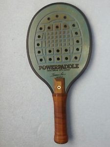 PowerPaddle Brian Lee Paddleball Beach Tennis Racquet Balmforth Handle Teal
