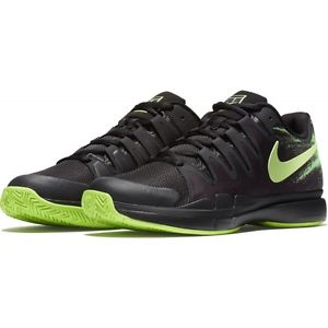 Nike Zoom Vapor 9.5 Tour QS Black/Green Men's Tennis Shoe
