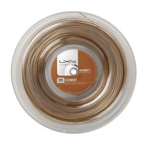 Luxilon Element 1.25mm 200m/660ft reel + Free Natural Gut string