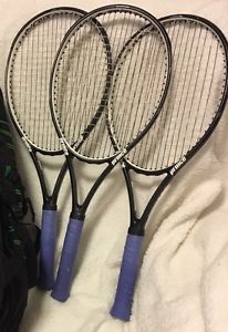 PRINCE TeXtreme Warrior 100 Tennis Racquets (3) - 4 3/8 Grip