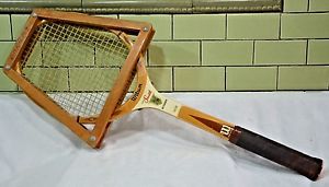 Vintage Wilson Stan Smith tennis racket.