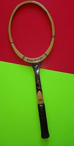 Vintage Snauwaert Brian Gottfried Signature Wood Tennis Racquet Not Strung