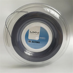 Alu power LUXILON tennis string , WITHOUT  priniting ,200m/reel