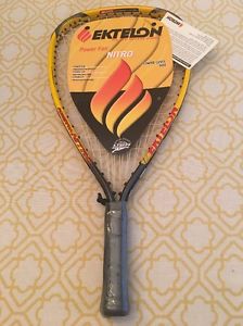 Ektelon Power Fan Nitro Racquetball Racket Power Level 900 Free Shipping NEW