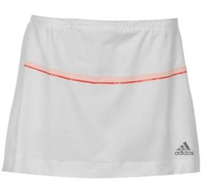 Adidas Barricade Falda Mujer Tenis Pantalón Blanco Rojo Tamaño XL con etiqueta