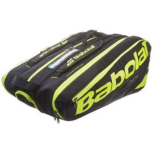 Babolat Pure Black/Yellow 12 pack + Gift 3pack overgrip