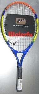 Raqueta Tenis Weierfu Colorida Cabeza 120 Badminton Squash Cuerda Funda Mochila