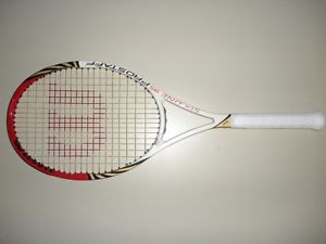 WILSON BLX PRO STAFF SIX.ONE 95  TENNIS RACQUET 4 1/4 (NEW STRINGS)