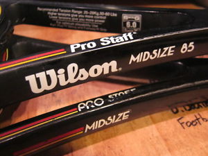 Wilson Pro Staff 85 mid 4 1/2 Sampras  (two racquets)