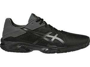 Asics Gel Solution Speed 3 men Black/Grey E600N-9095 + Free socks