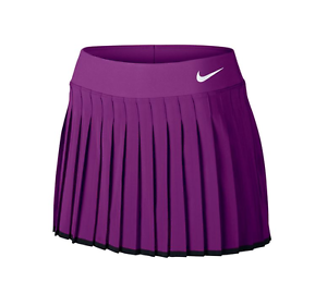 Nike WOMEN'S Nikecourt Victory Tennis Skirt Cosmic Purple SIZE LARGE BRAND NEW