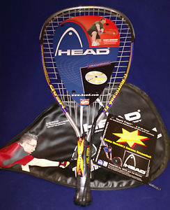 Head Ti. Hurricane XL Titanium Technology Racquetball Racquet With Case, NWT