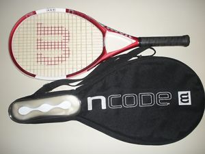 WILSON nCODE n5 OS 110 TENNIS RACQUET  27.25"  4 1/2