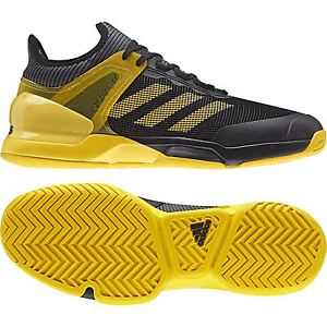 adidas Adizero Ubersonic 2 men Black/Yellow CP9692 + Free socks