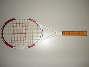 WILSON BLX PRO STAFF 90  TENNIS RACQUET 4 3/8 (NEW STRINGS)