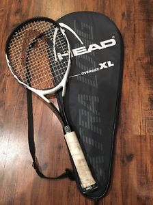 HEAD Agassi Oversize XL Tennis Racquet 4 1/2" Grip Size with Cover