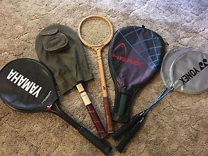 Lot of 6, Tennis Racquet , Badminton  Racquet