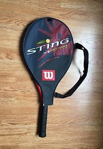 Wilson N Code Range Oversize Tennis Racquet Racket 4 3/8" W/ Mismatching Case