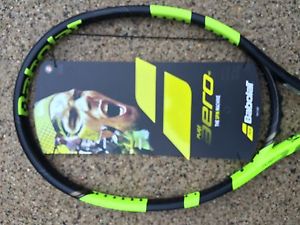 babolat pure aero, newest model, 3/8 grip, unstrung, no cover, free shipping