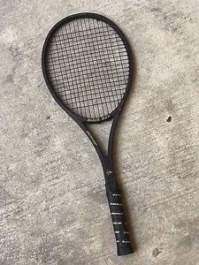 Vtg Dunlop Black Max Tennis Racket