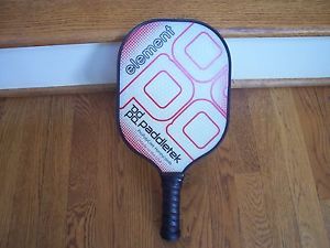 PADDLETEK ELEMENT PICKLEBALL PADDLE-RED