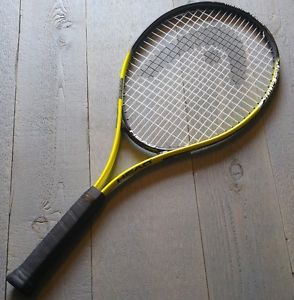 HEAD TOUR PRO NANO TITANIUM TENNIS RACQUET  4 3/8" 3 Grip Adult Yellow Black