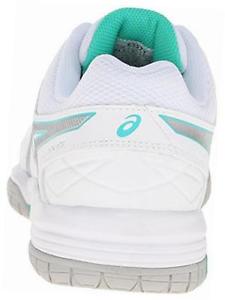 Women's GEL-Dedicate 4 Tennis Shoe White/Silver/Mint 11.5 B(M) US