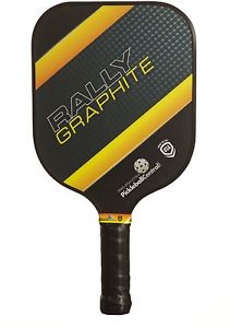 PickleballCentral Rally Graphite Paddle, Yellow