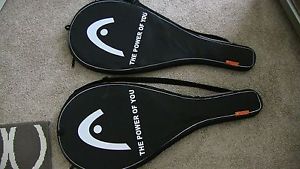 HEAD TI.32 TENNIS RACQUET WITH CASE - USED ONE TIME -  grip 4 1/4
