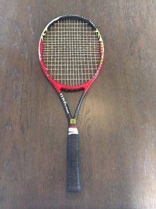 Wilson Hyper Pro Staff 6.1 Midplus 95 16x18 pattern 4 5/8 Grip Tennis Racquet