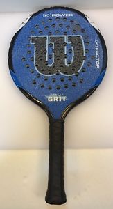 Wilson True Grit K Power Factor Karophite Paddle Platform Tennis Racquet APTA 18