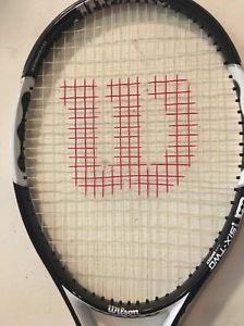 Wilson N Six Two Hybrid Oversize Tennis Racquet  Grip 4- 3/8"