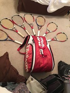 7 Wilson Racquet Plus Bag Bundle.