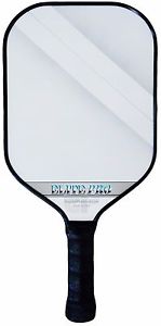 NEW ENGAGE ELITE PRO GRAPHITE PICKLEBALL PADDLE WHITE WITH WARRANTY