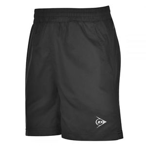 Dunlop Club Niño Tejido Corto Black Junior Niños NUEVO