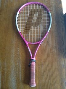 Prince Tennis Racquet Pink White Air Sharapova