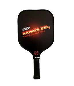 ARMOR 215g USAPA Approved PickleBall Paddle Carbon Fiber Graphite w Nomex Core
