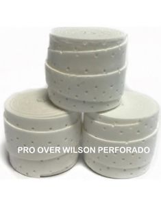 WILSON PRO PERFORADOS overgrip's pack 12 unidades